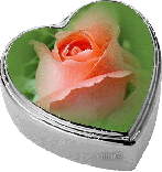 Gif animé coeur rose